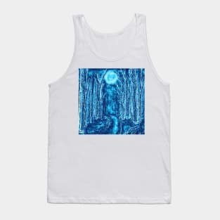 Midnight Moon Forest Tank Top